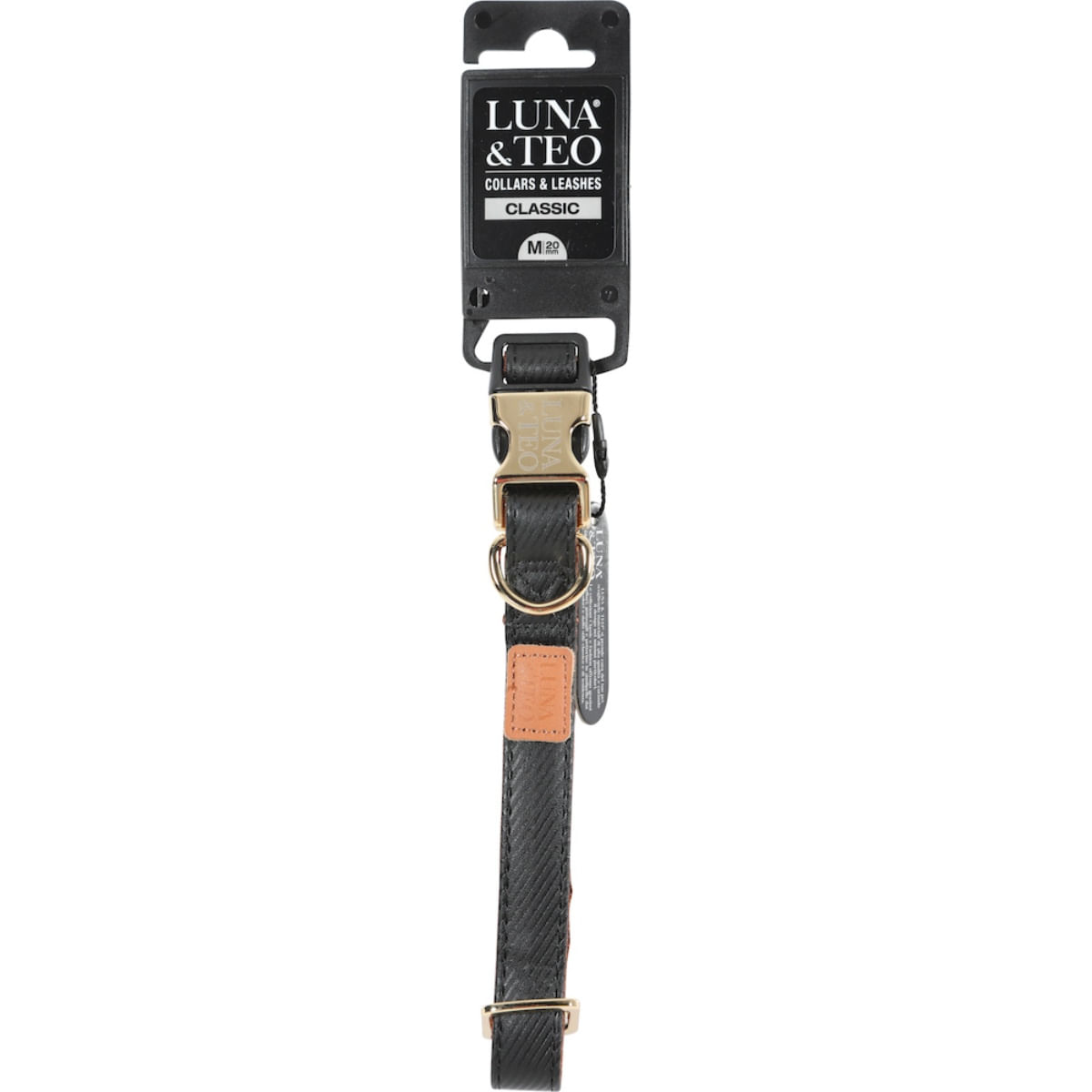 Collare Classic Nero M