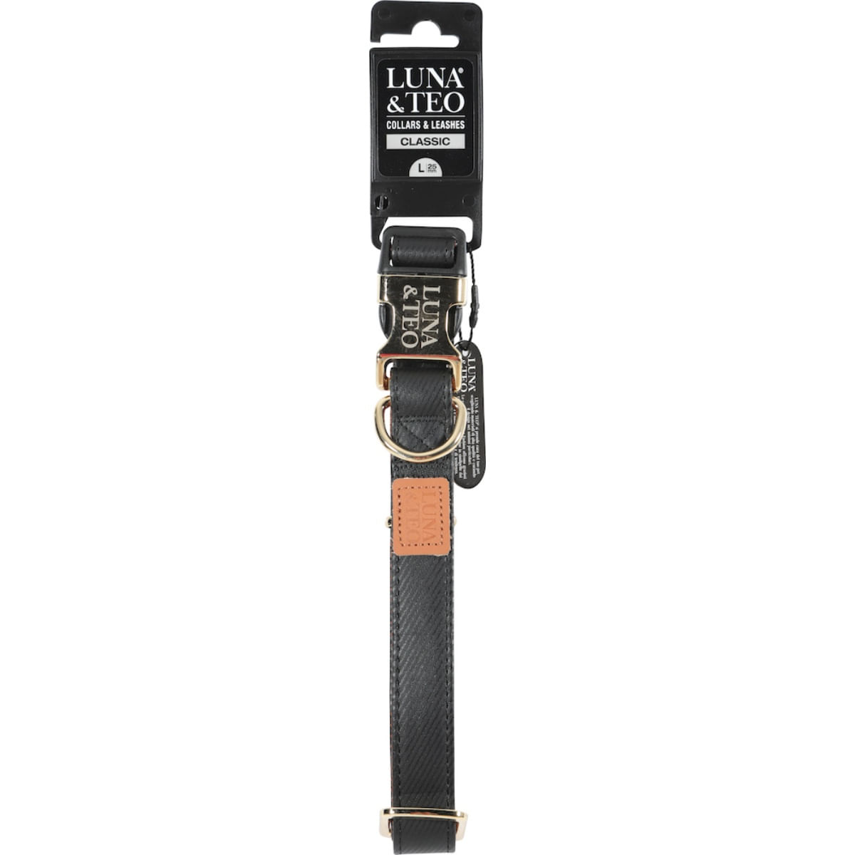 Collare Classic Nero L