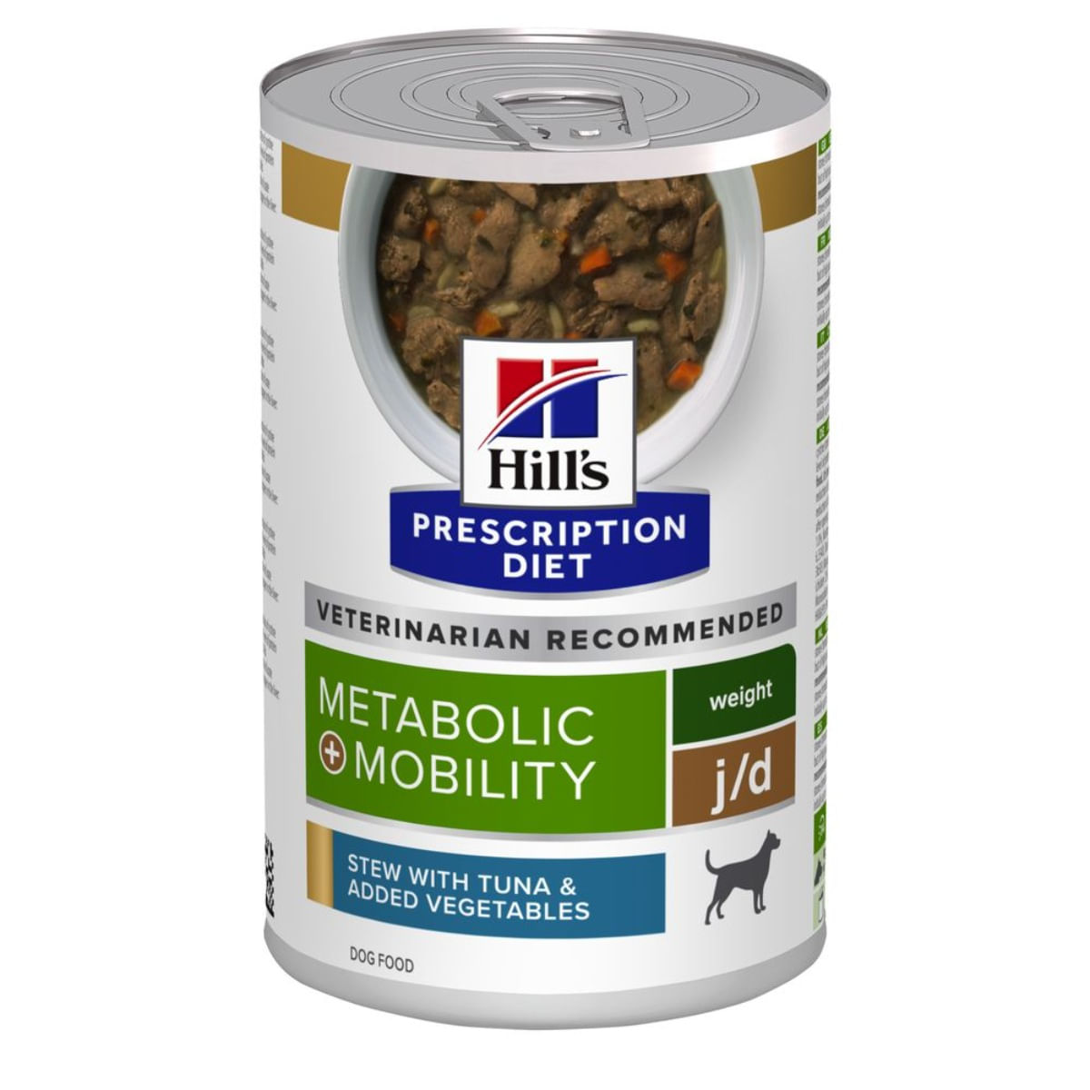 Hill's Prescription Diet j/d Metabolic + Mobility Spezzatino per Cani con Tonno e Verdure 354G