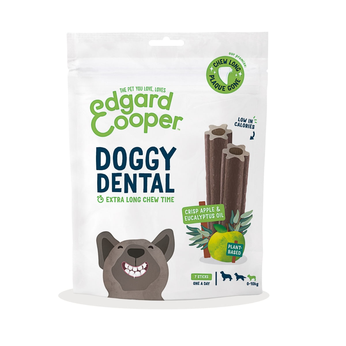 Edgard & Cooper Snack Doggy Dental Mela Eucalipto S