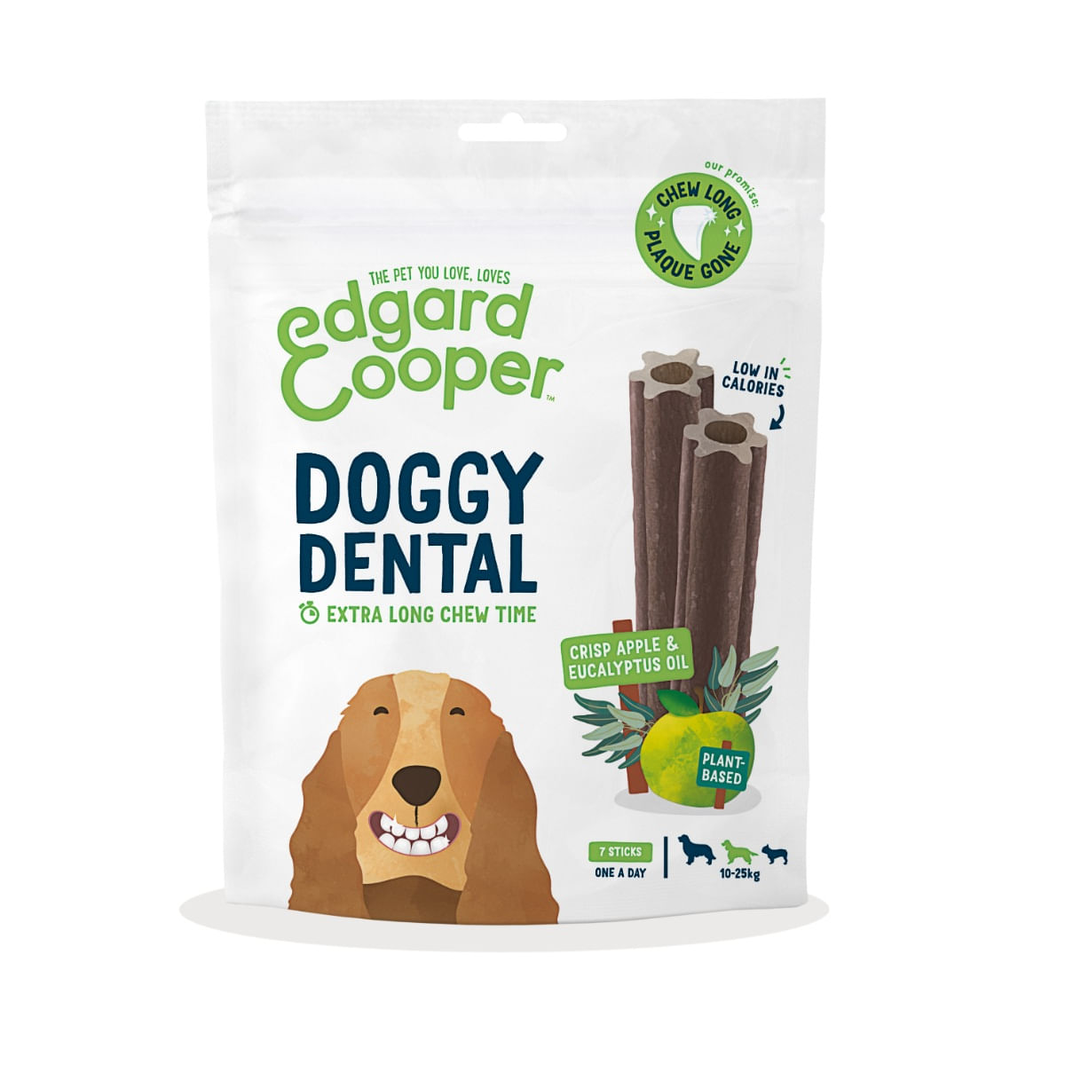 Edgard & Cooper Snack Doggy Dental Mela Eucalipto M