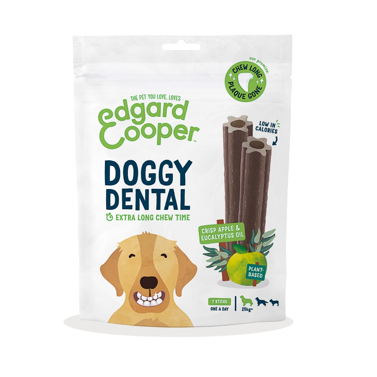 Edgard & Cooper Snack Doggy Dental Mela Eucalipto L
