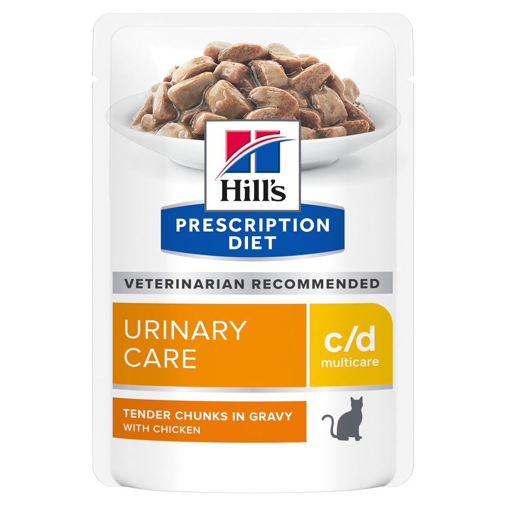 Hill's Prescription Diet c/d Urinary Care Multicare Alimento Umido per Gatti 85G