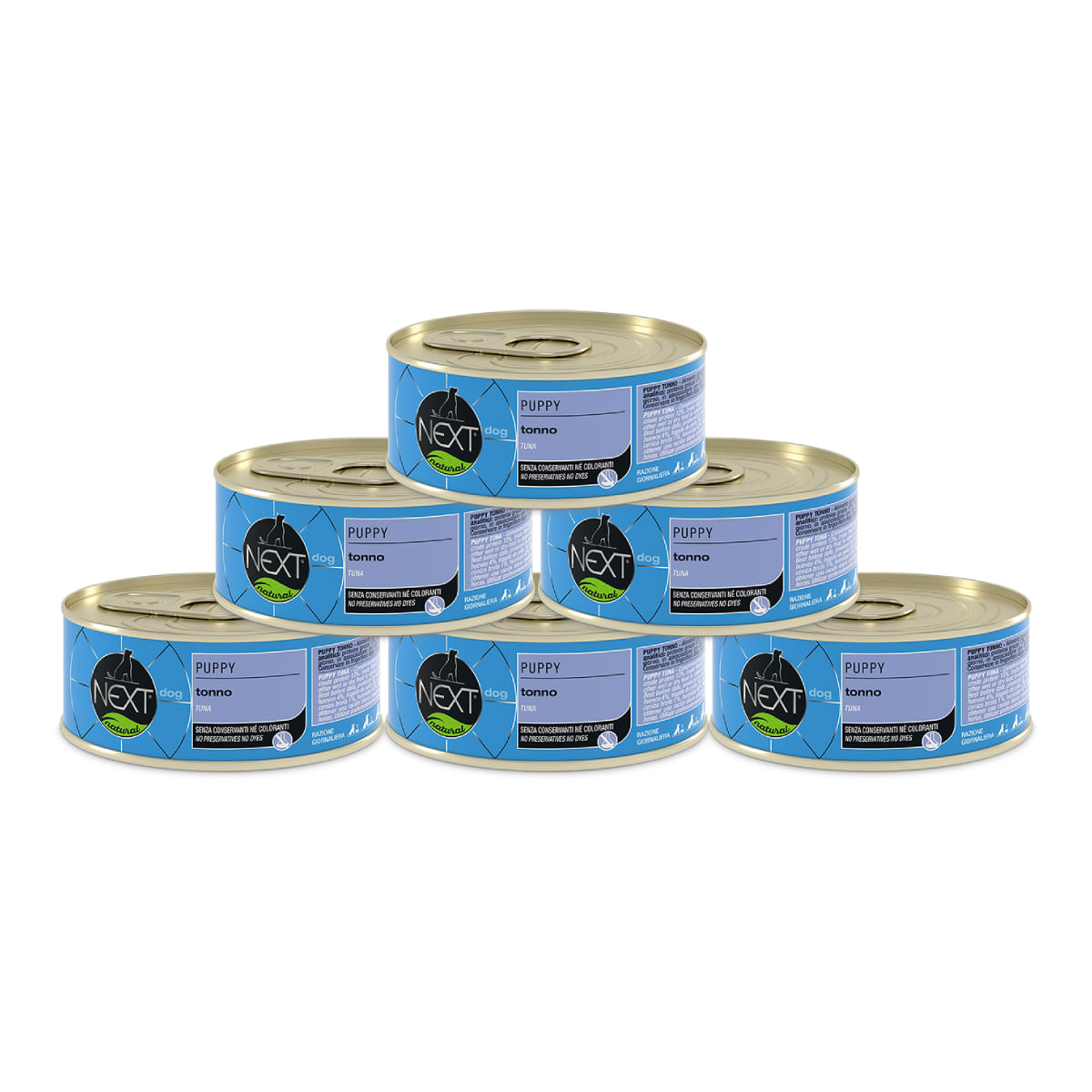 Next Natural Puppy Lattina Multipack 6x90G TONNO