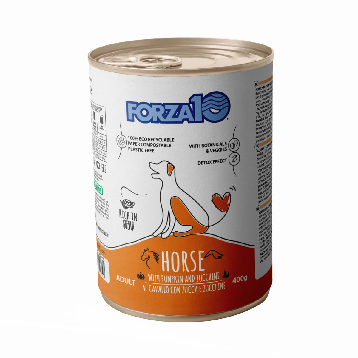 Forza10 Dog Lattina 400G CAVALLO