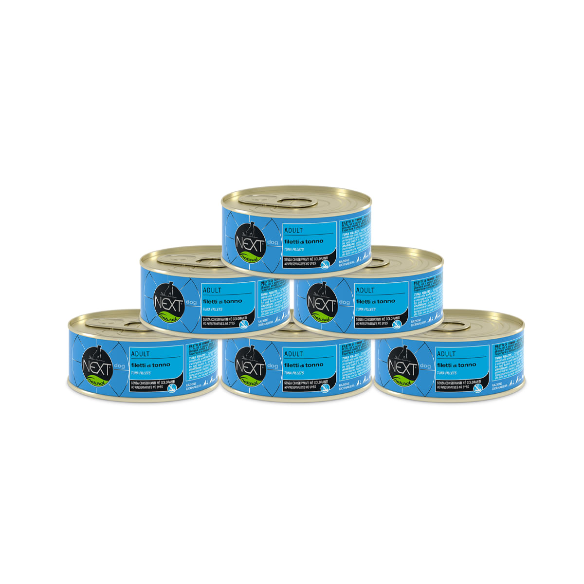 Next Natural Dog  Lattina Multipack 6x90G FILETTI DI TONNO