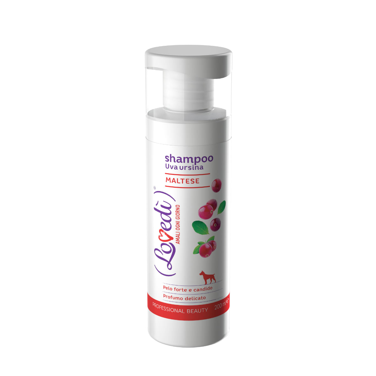 Lovedì Cane Maltese Shampoo con Uva Ursina