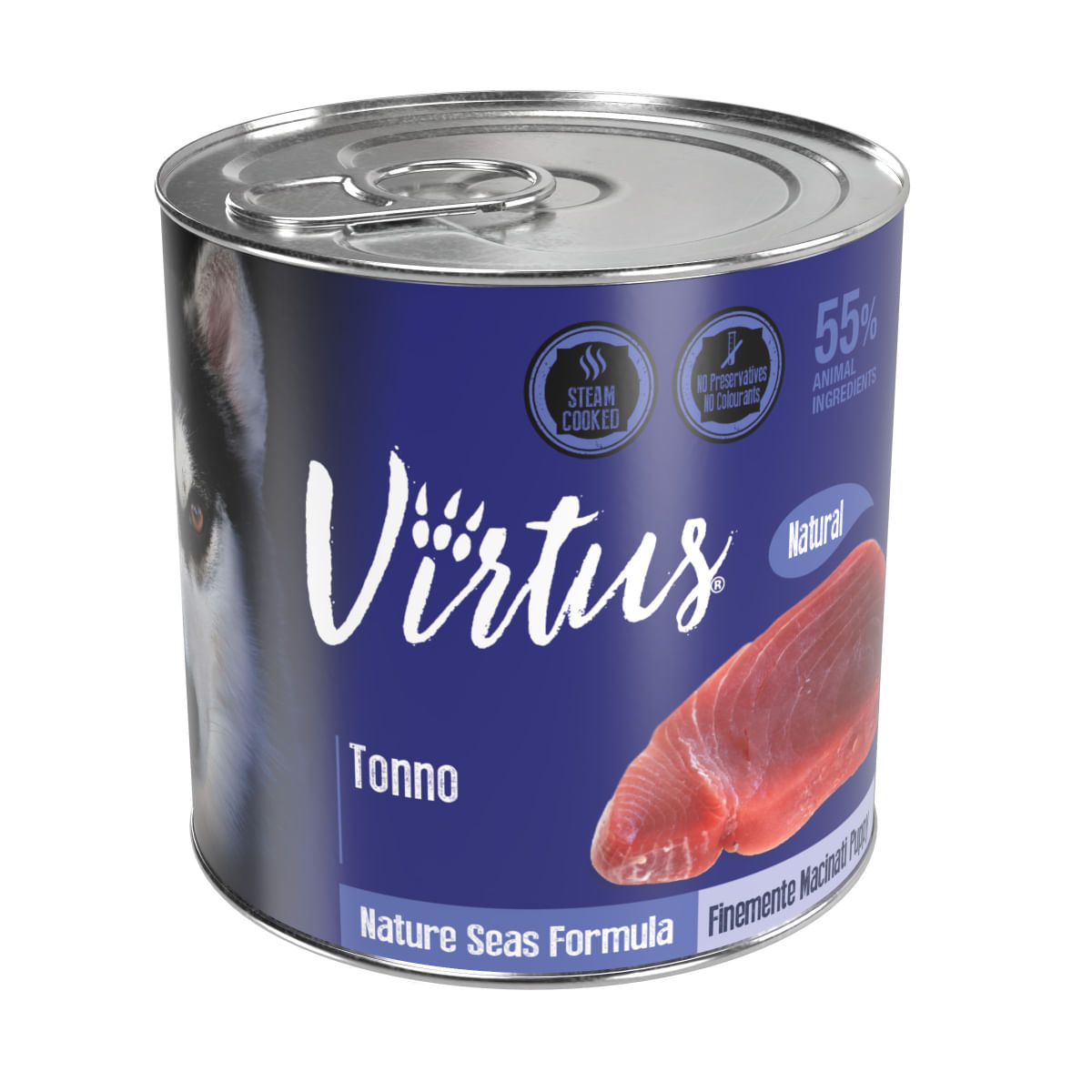 Virtus Natural Puppy Lattina Multipack 24x280G TONNO