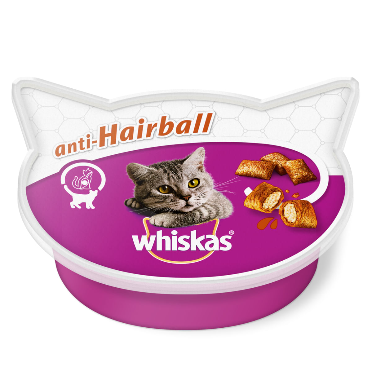 Whiskas Anti Hairball 60G