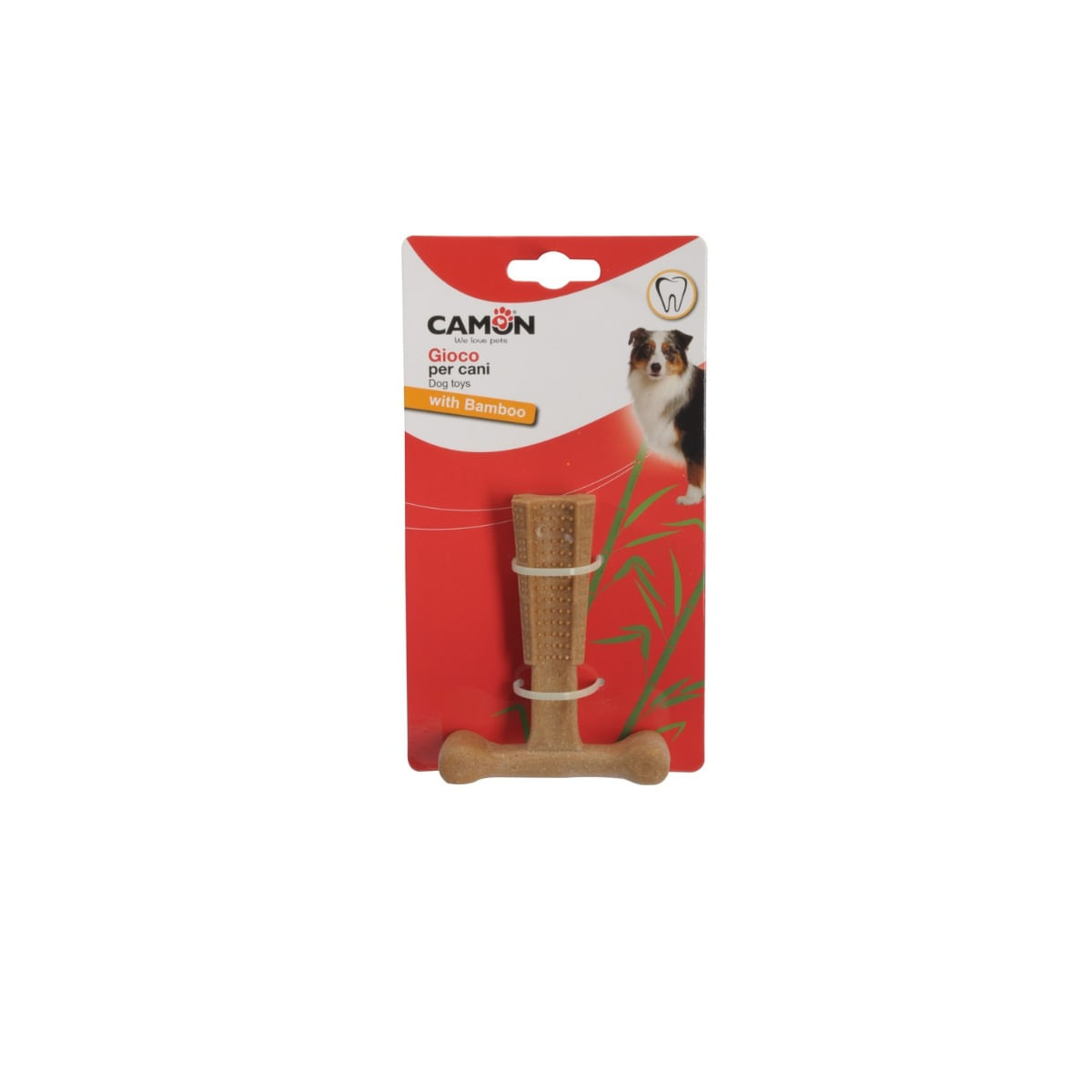 Gioco Cane Bambù Osso CM.15