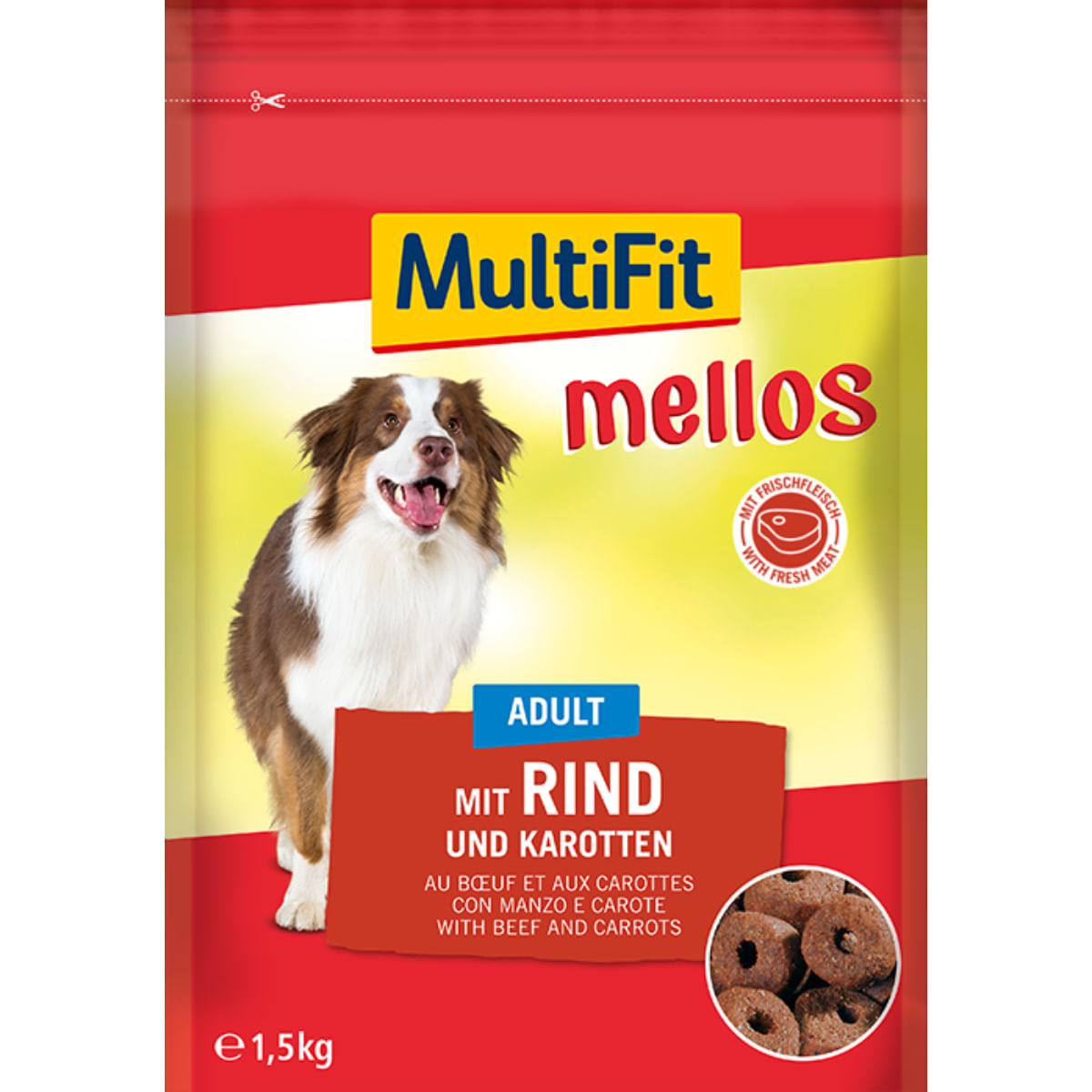 MultiFit Mellos Adult Manzo e Carote