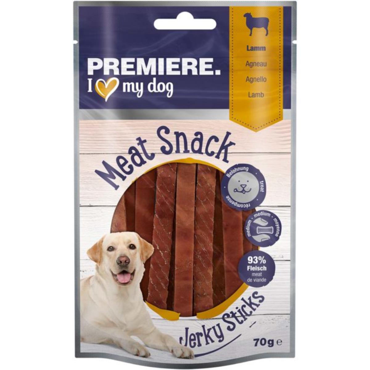 Premiere Dog Meat Snack Jerky Sticks 70G AGNELLO