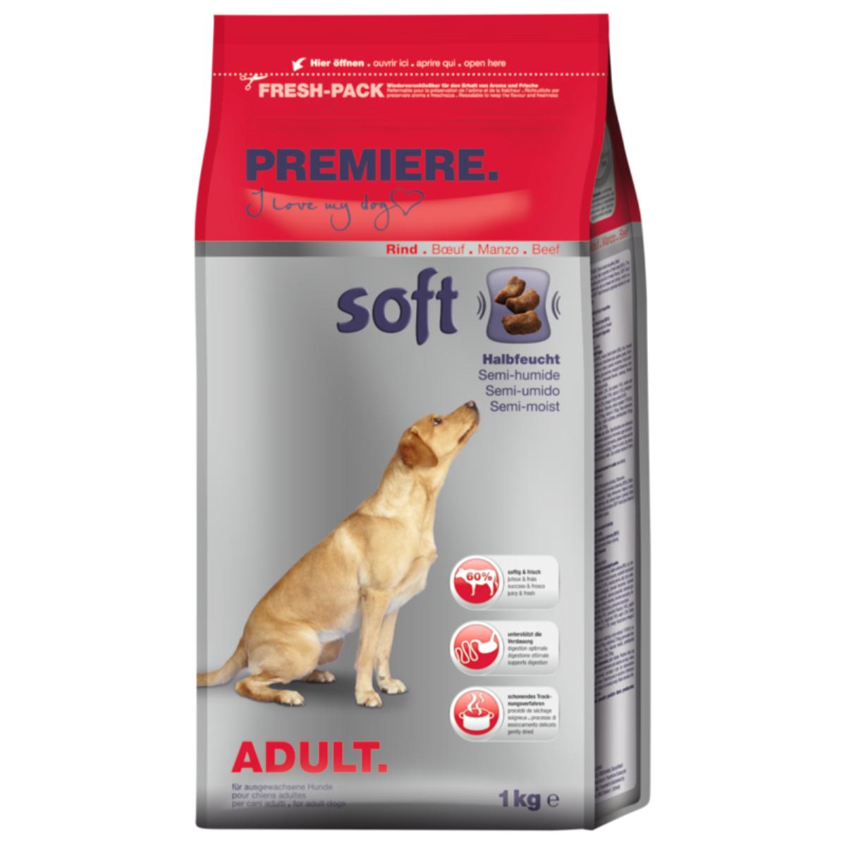 Premiere Soft Cane Adult Manzo 1KG