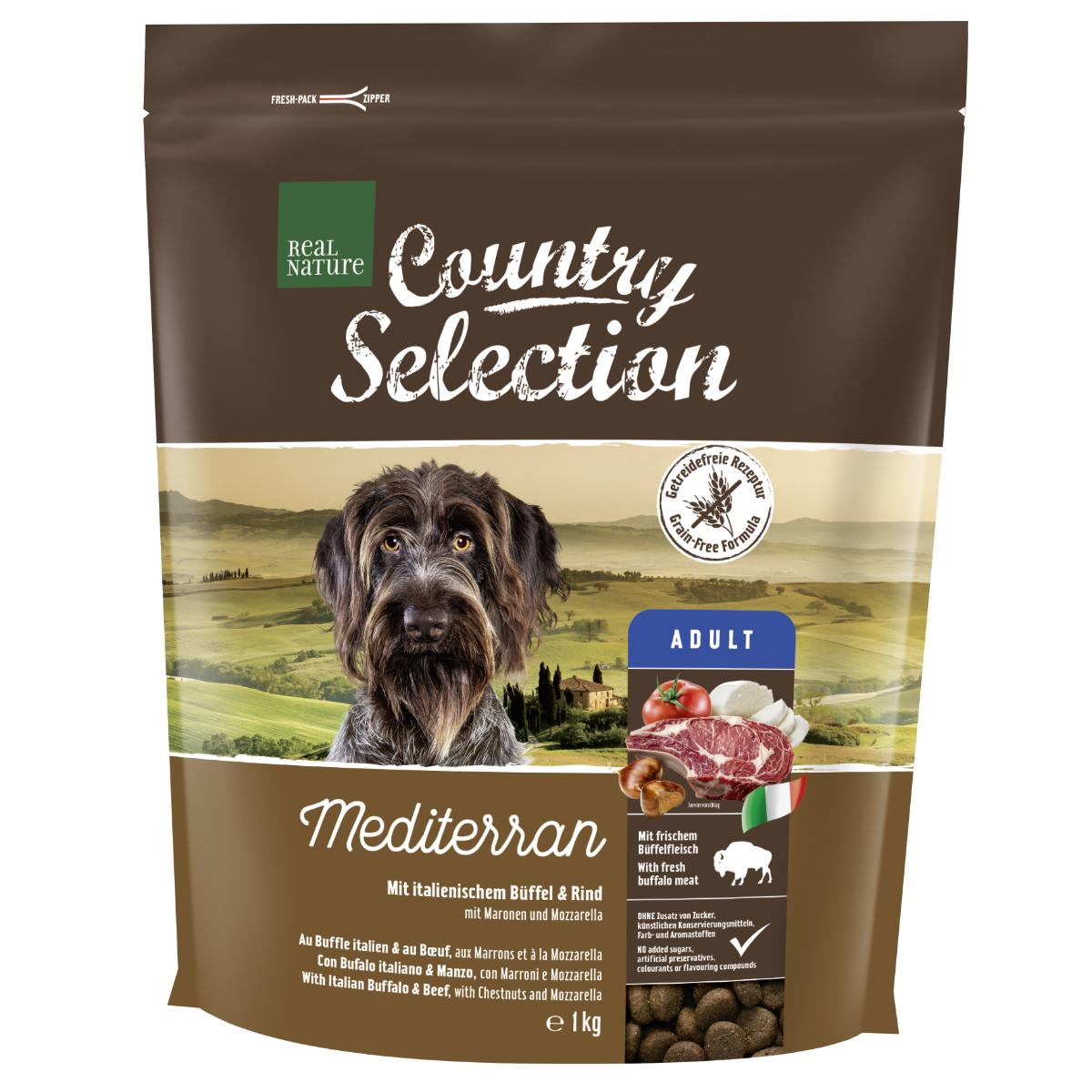 Real Nature Country Selection Cane Adult Mediterranean 1KG
