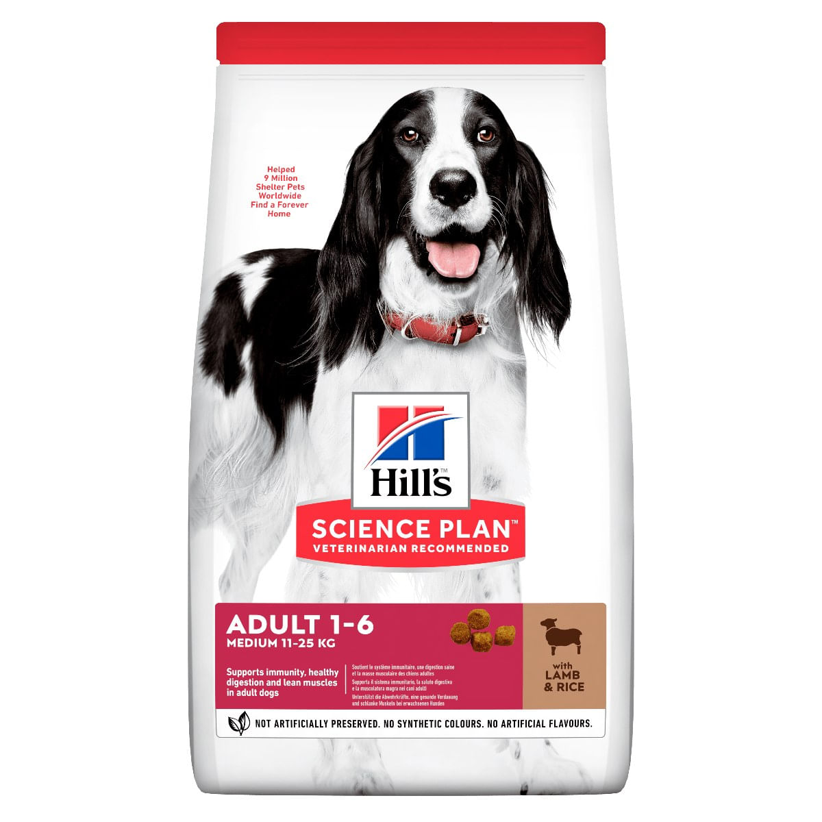 Hill's Science Plan Cane Adult Medium con Agnello e Riso 14KG