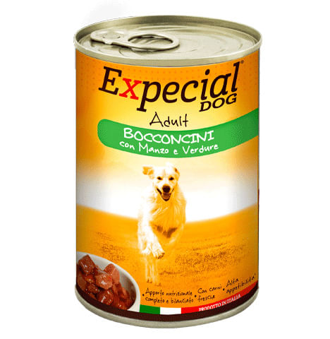 Expecial Dog Lattina 405G MANZO E VERDURE