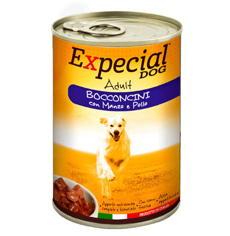Expecial Dog Lattina 405G POLLO E MANZO