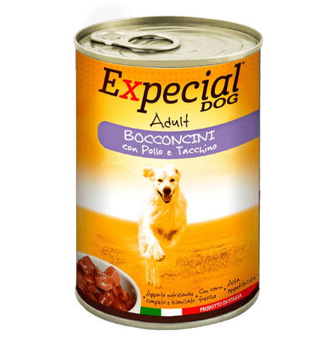 Expecial Dog Lattina 405G POLLO E TACCHINO