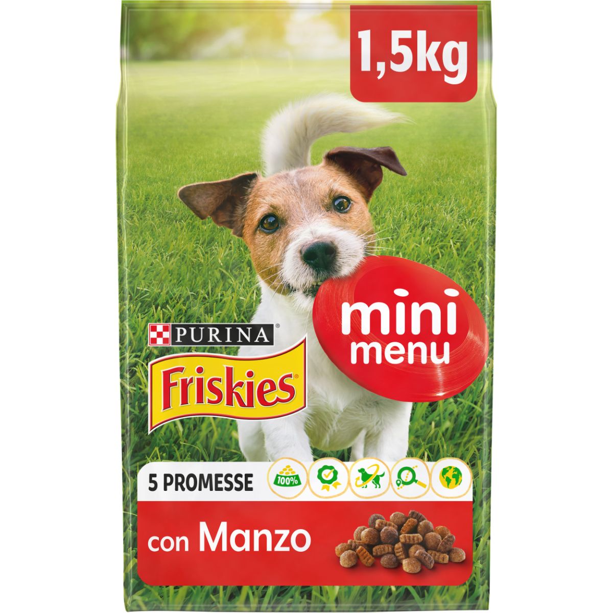 Friskies Dog Mini Menu Manzo 1.5KG