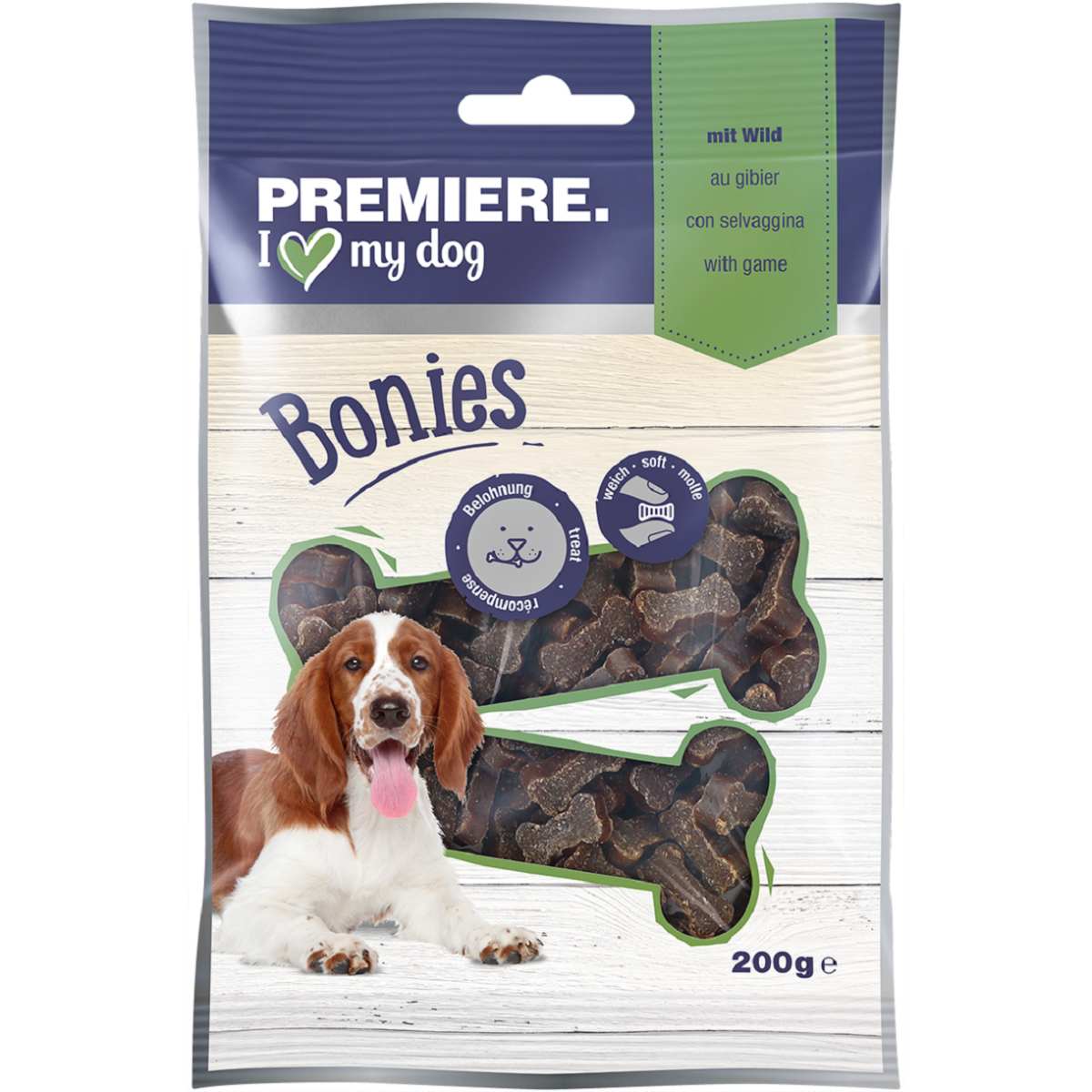 Premiere Bonies Snack Dog Adult 200G SELVAGGINA