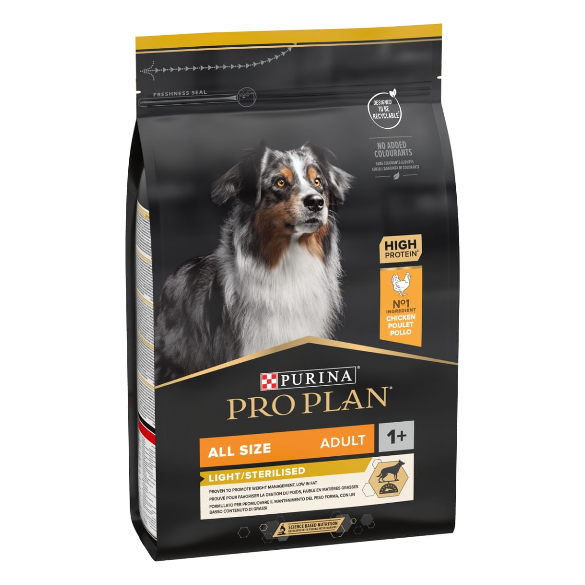 Purina Pro Plan Light Sterilised All Size Adult