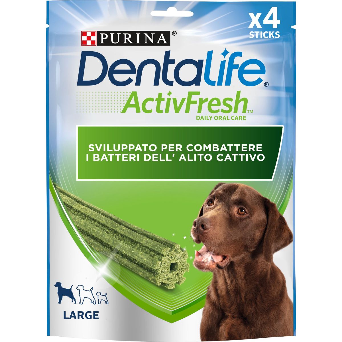 Purina Dentalife Active Fresh Snack Cane Taglia Large 4PZ