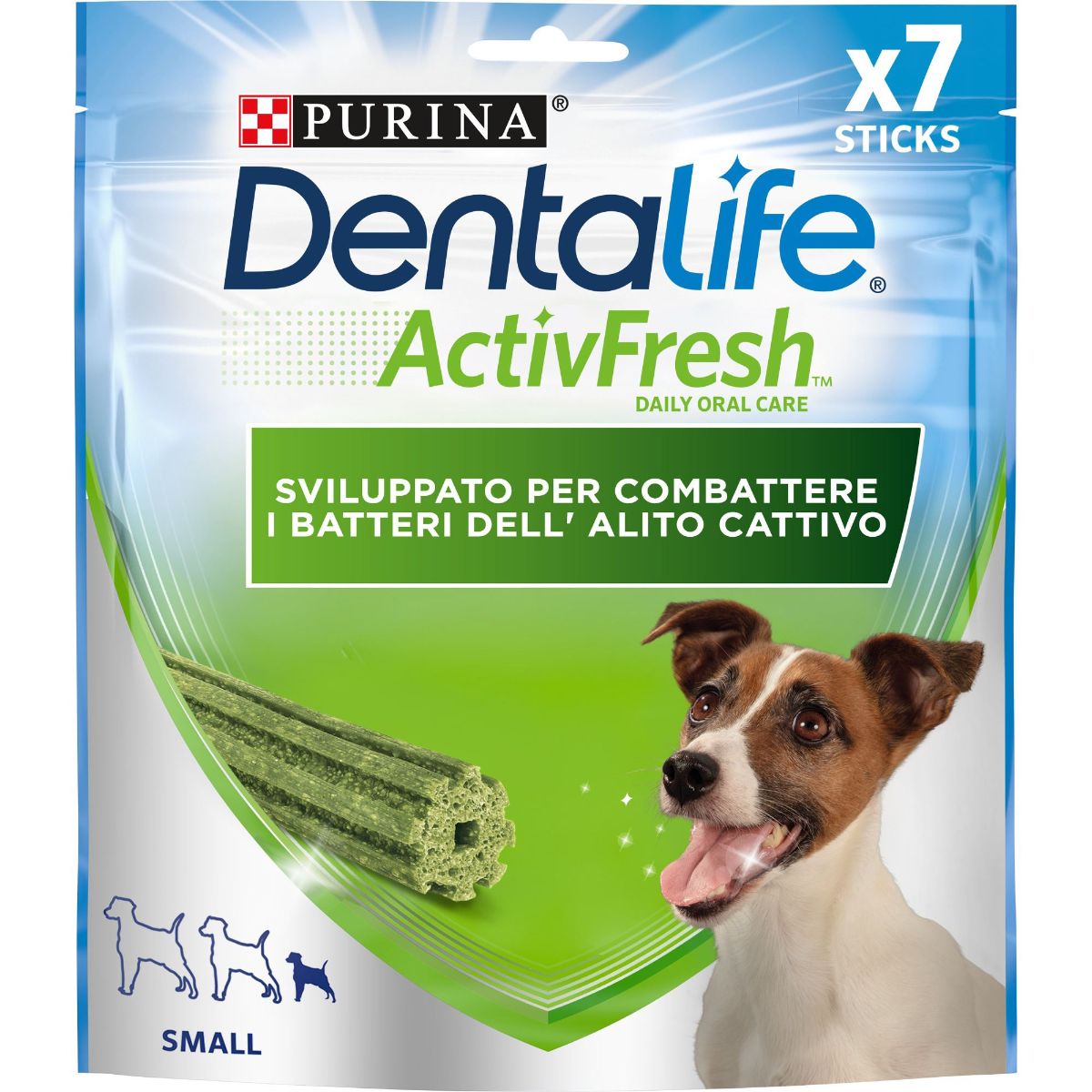Purina Dentalife Active Fresh Snack Cane Taglia Small 7PZ