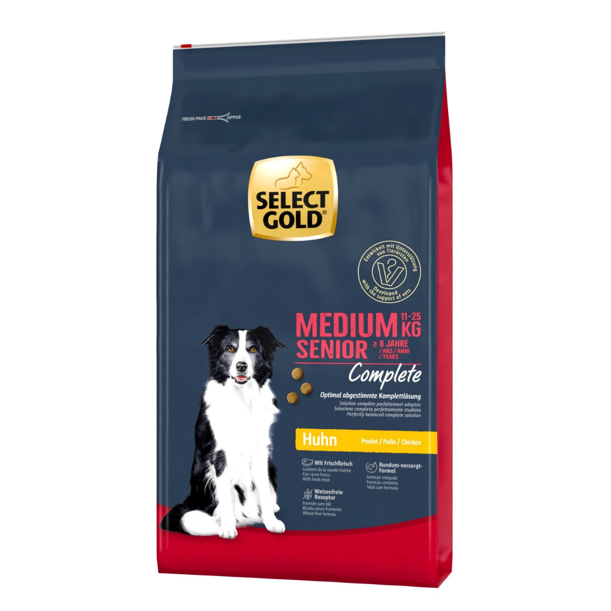Select Gold Complete Medium Senior Pollo