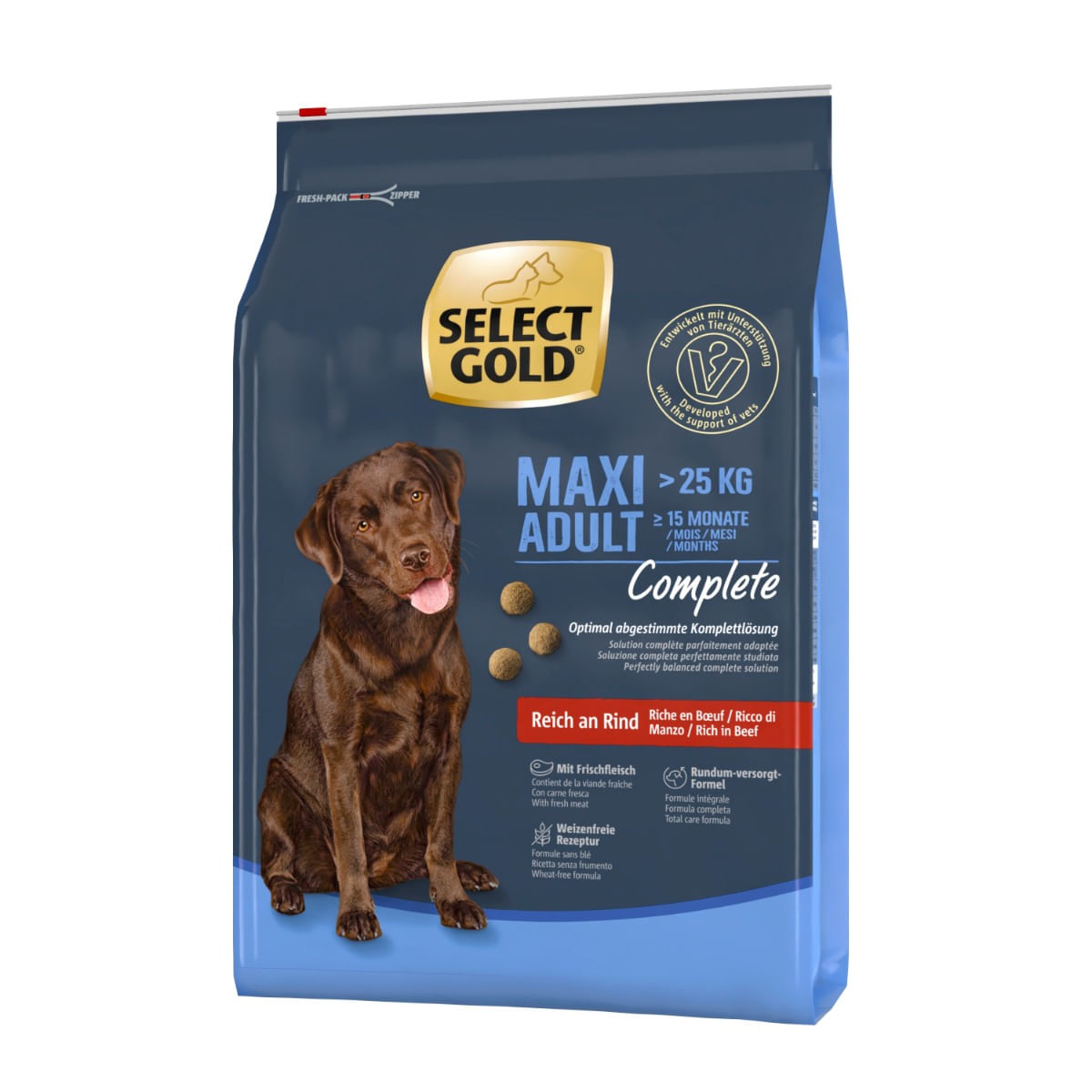 Select Gold Complete Maxi Adult Manzo 4KG