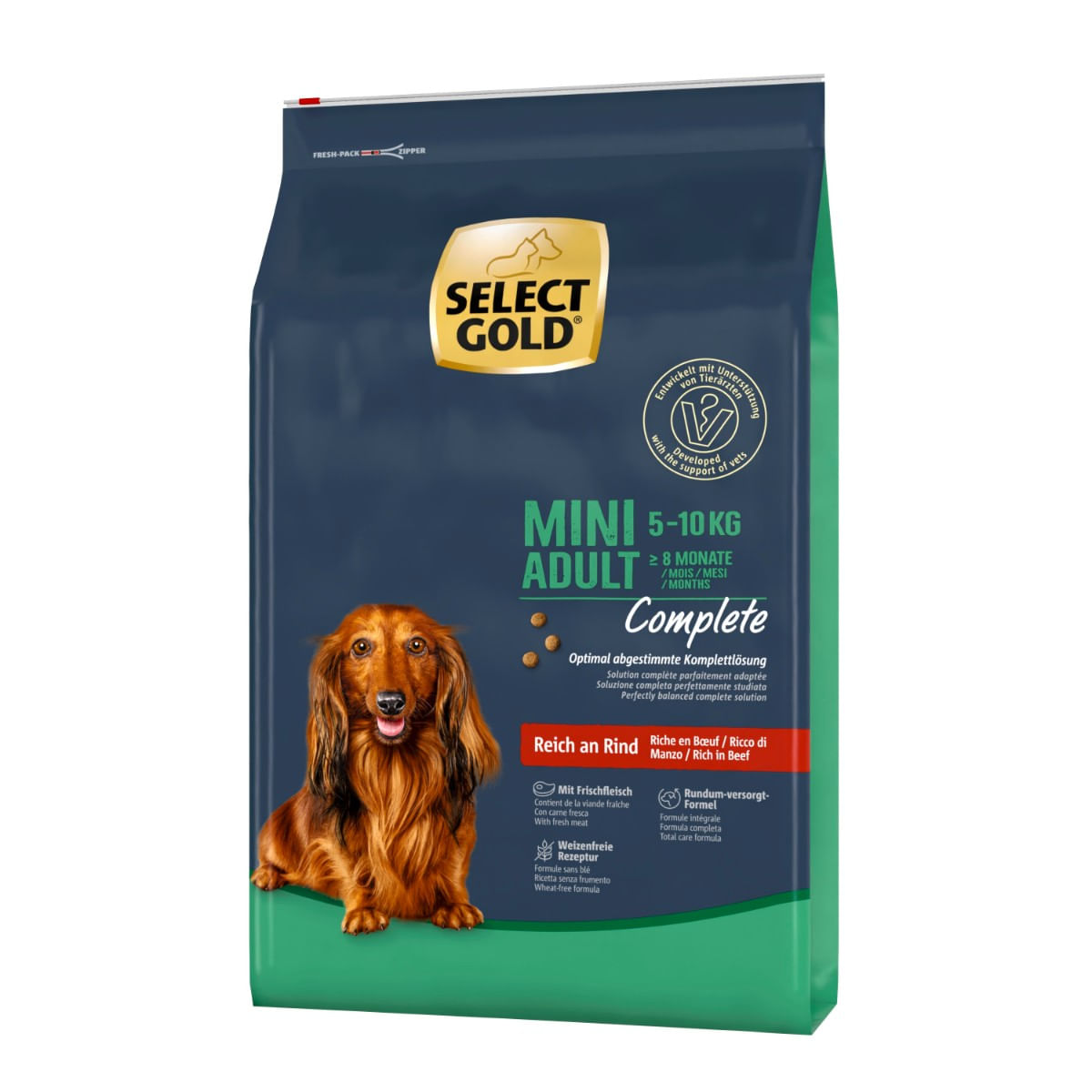 Select Gold Complete Mini Adult con Manzo 10KG