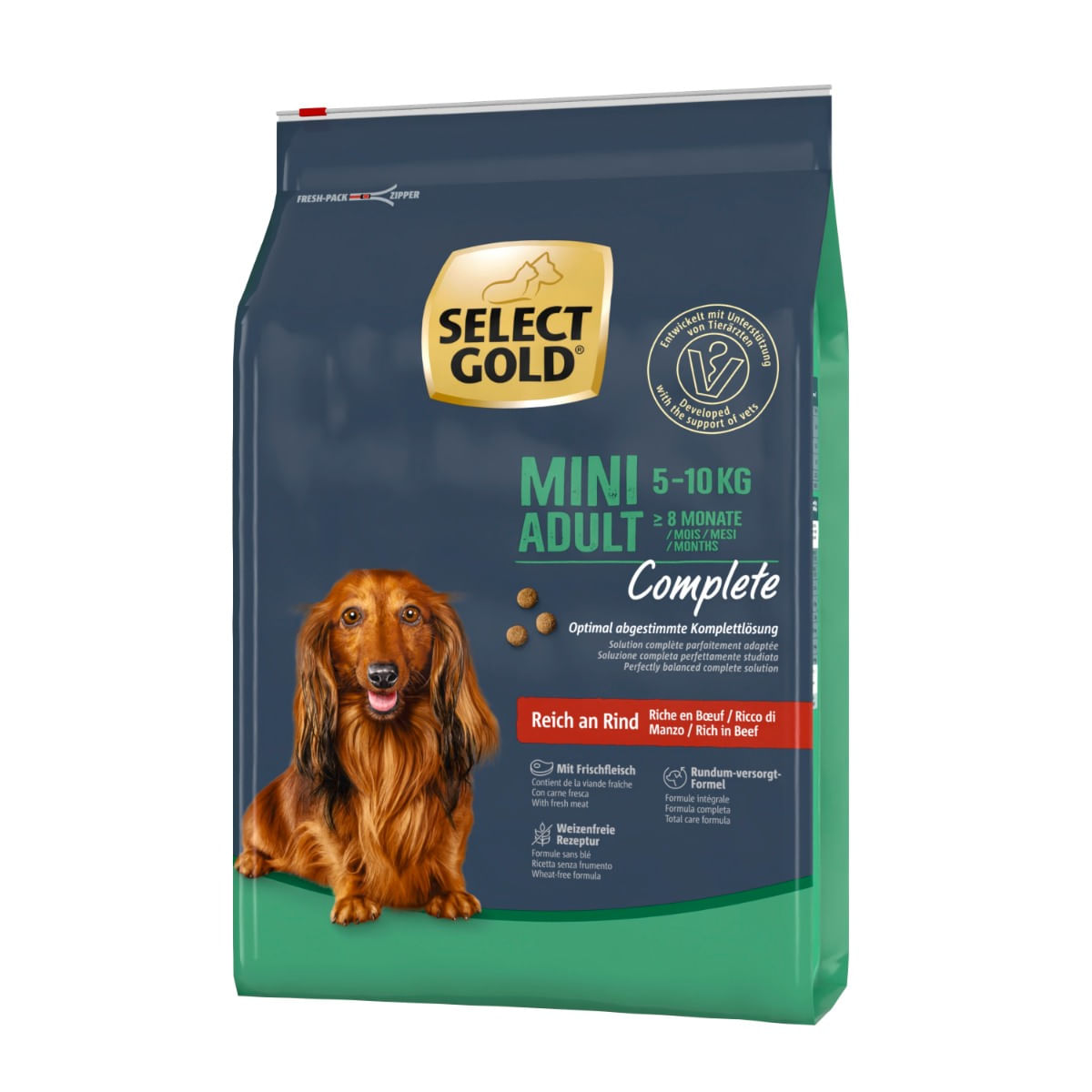 Select Gold Complete Mini Adult con Manzo 4KG