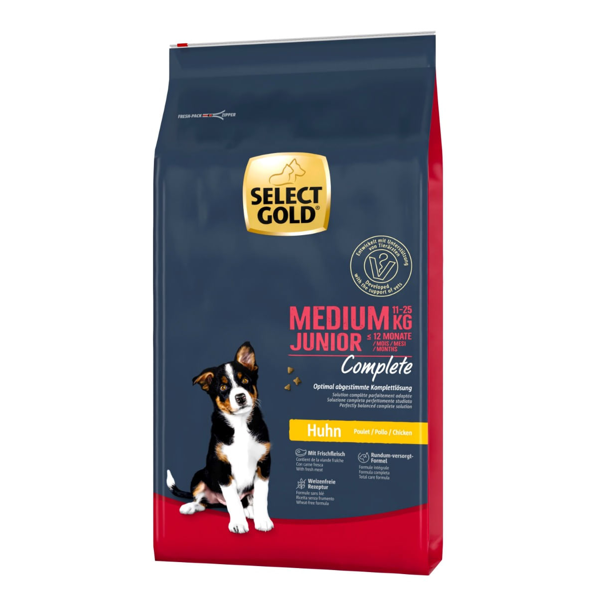 Select Gold Complete Medium Junior con Pollo