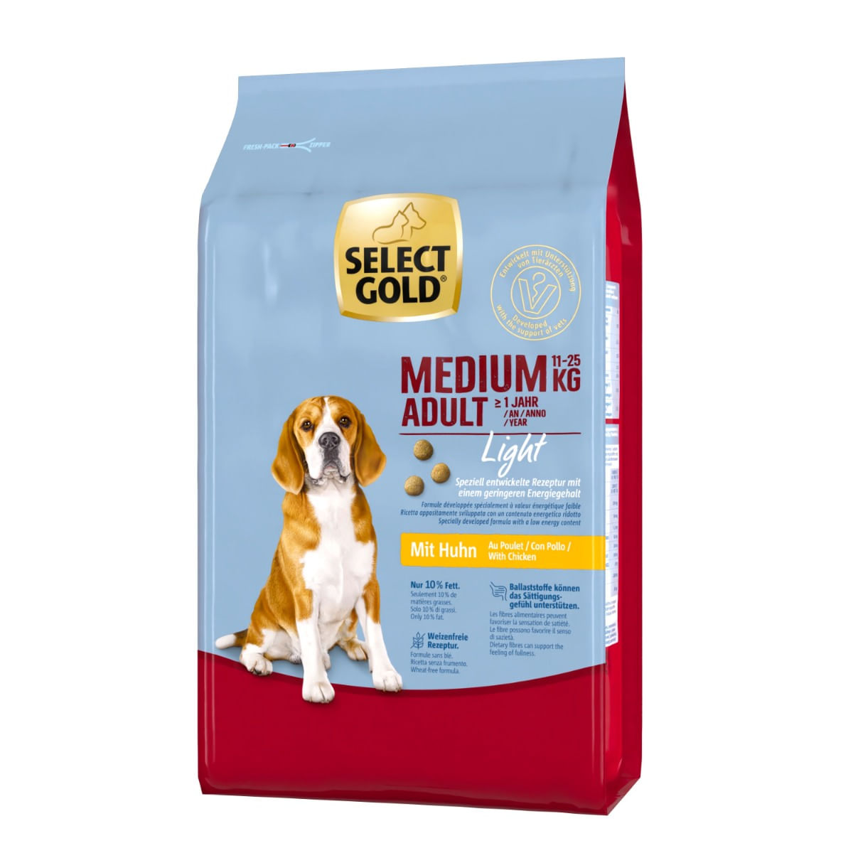 Select Gold Light Medium Pollo 4KG