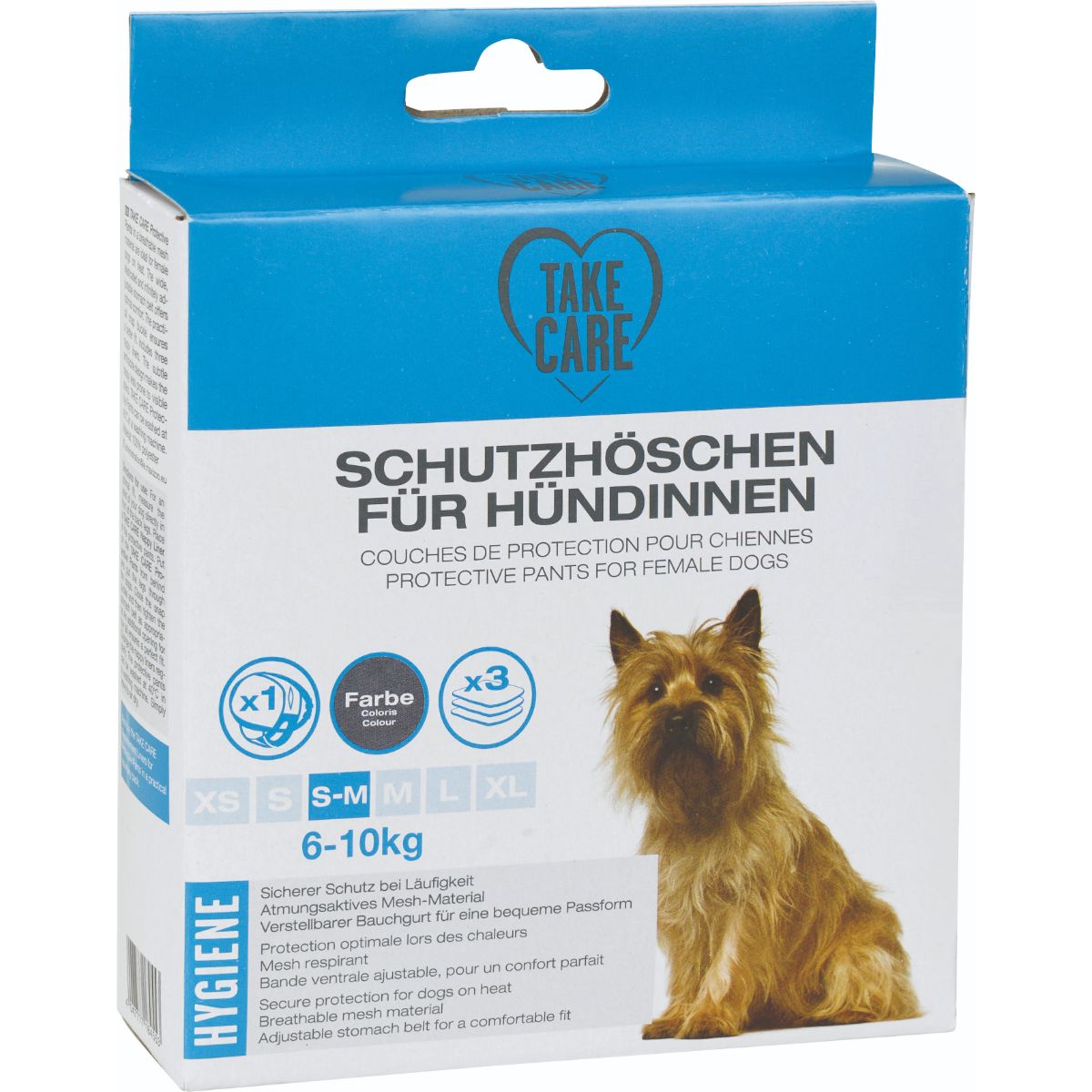 Take Care Dog Mutandine Protettive S-M