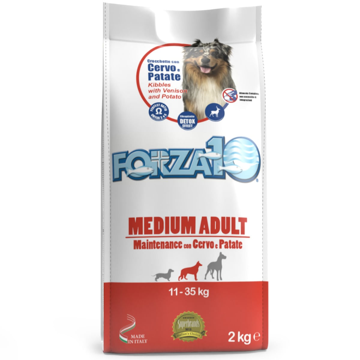 Forza10 Medium Adult Maintenance Cervo e Patate 2KG