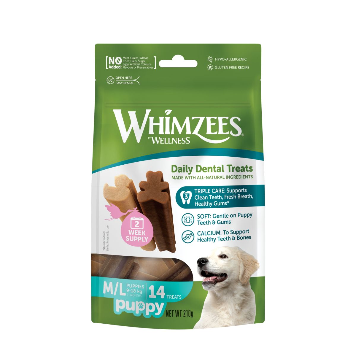 Whimzees Snack Dog Puppy M/L