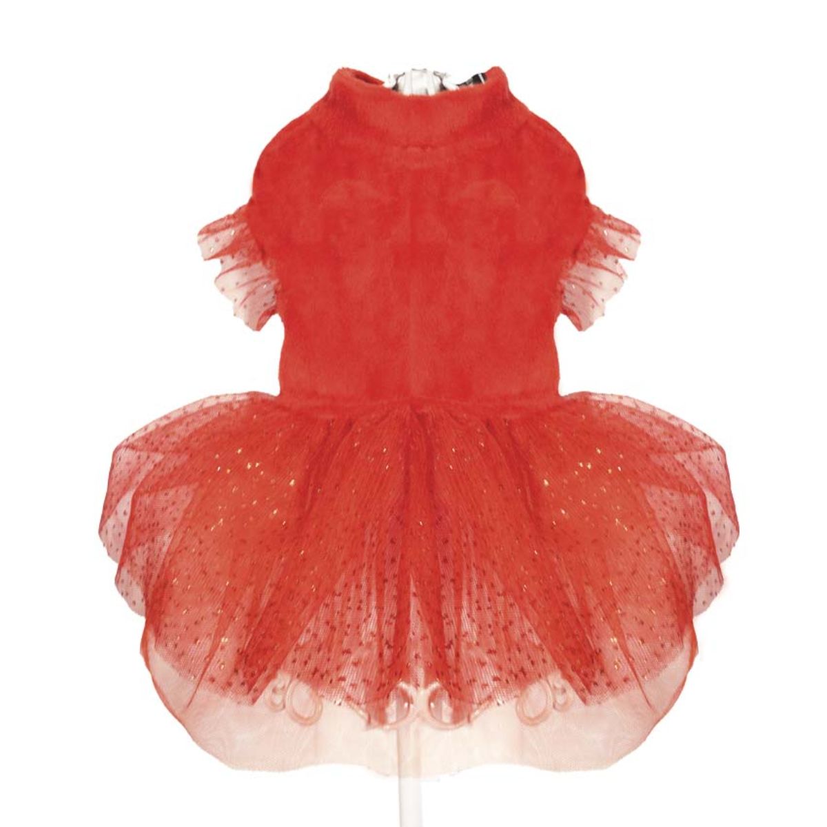 Croci Vestito Sparkling Rosso per Cane M