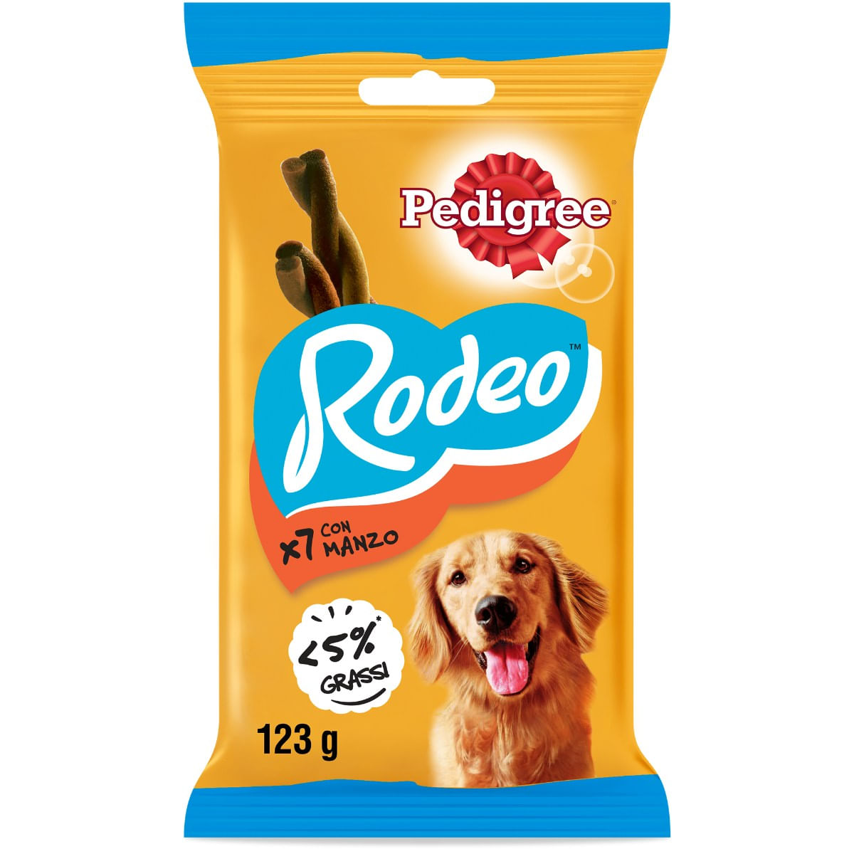 Pedigree Snack Cane Rodeo 7PZ MANZO