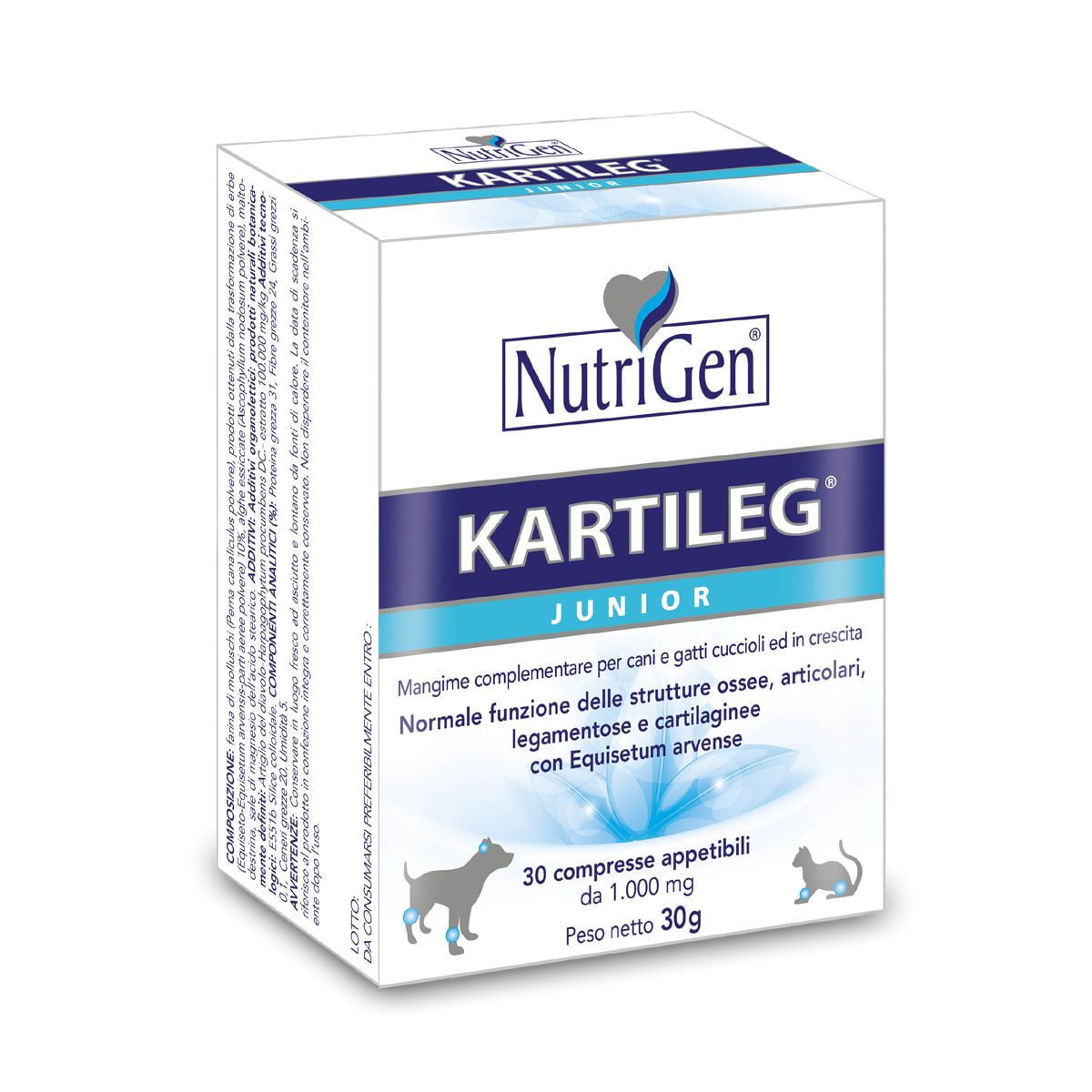 Nutrigen Kartileg  Compresse Junior 30CP