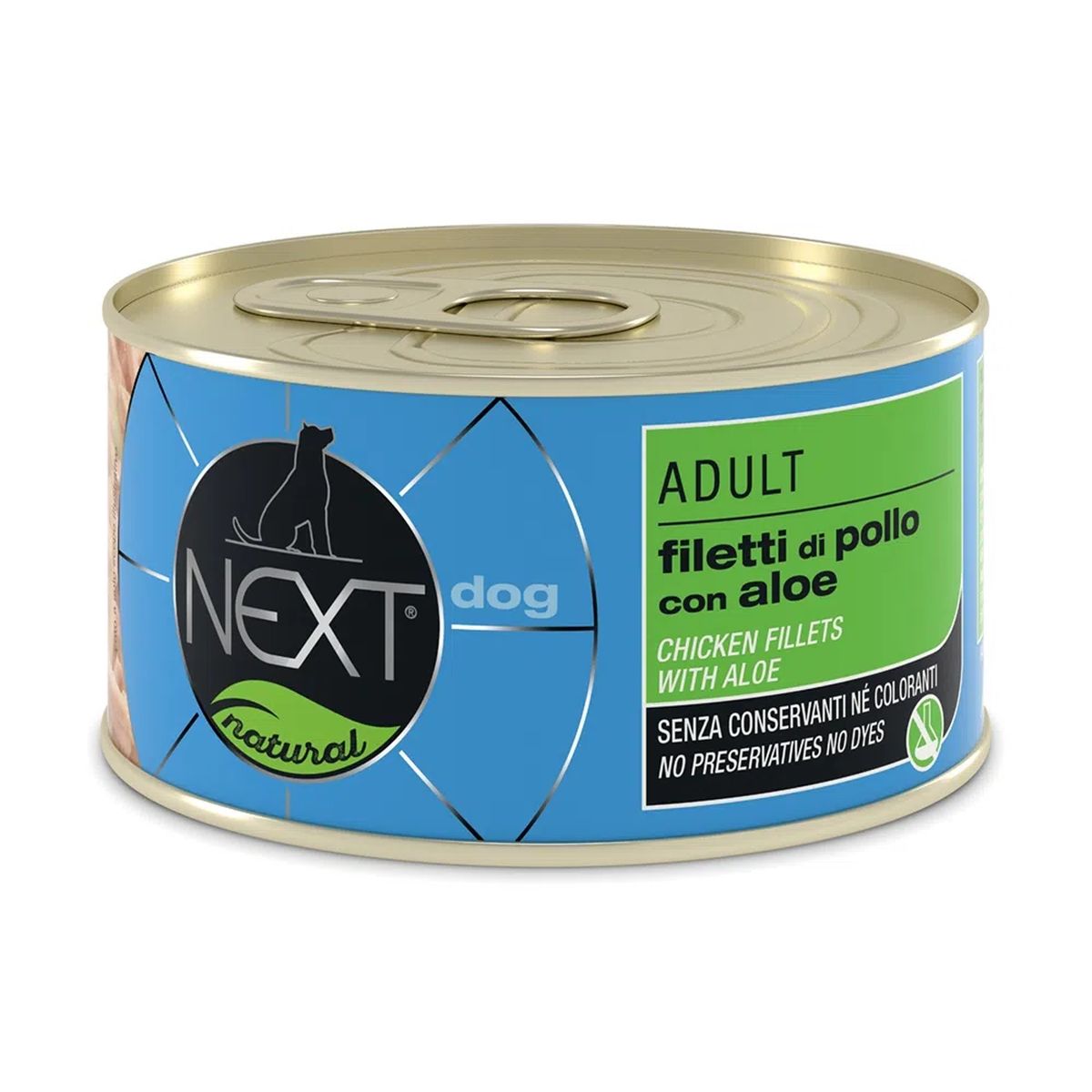 Next Natural Dog Lattina Multipack 24x170G FILETTI DI POLLO CON ALOE