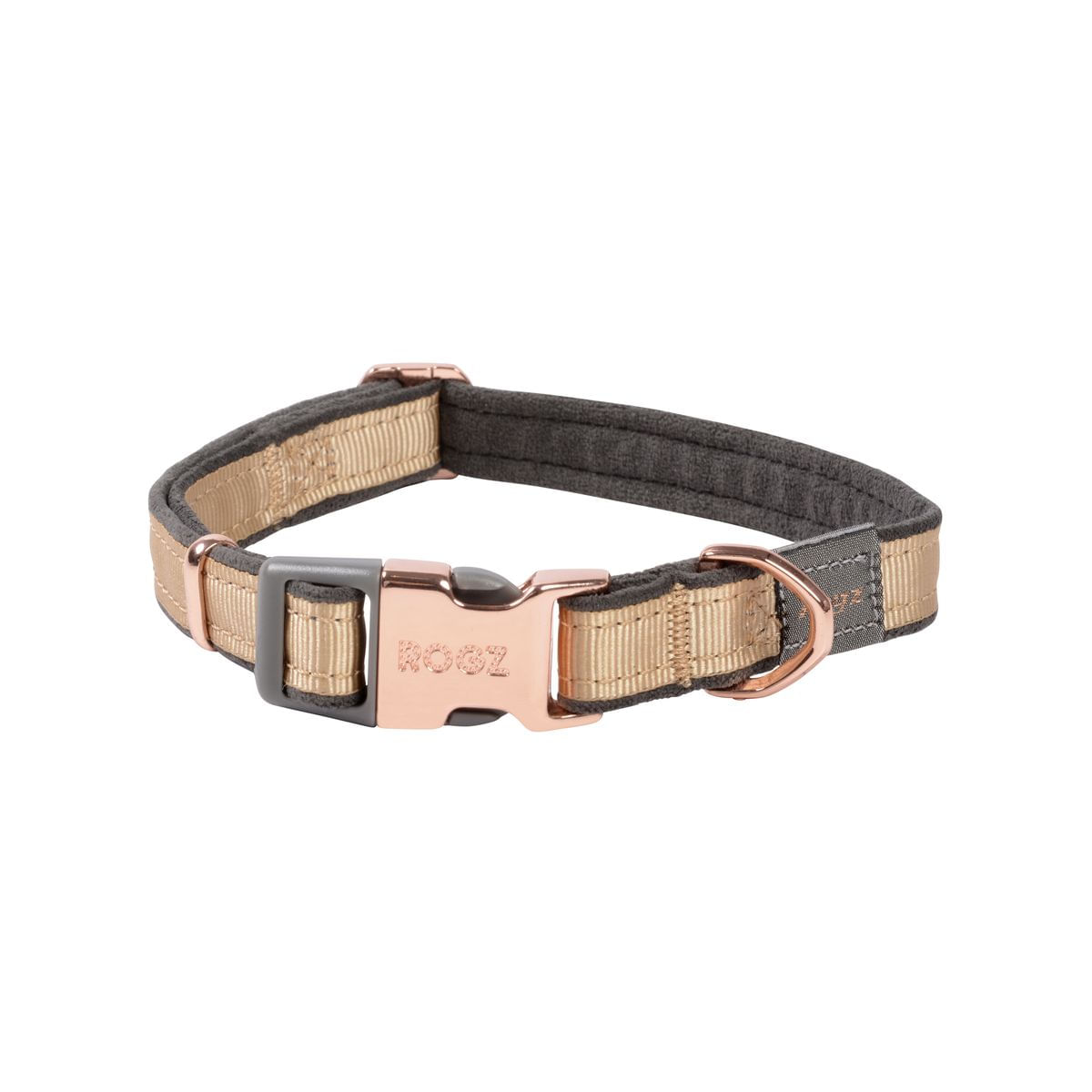 Rogz Collare Urban Classic per Cane Oro XS