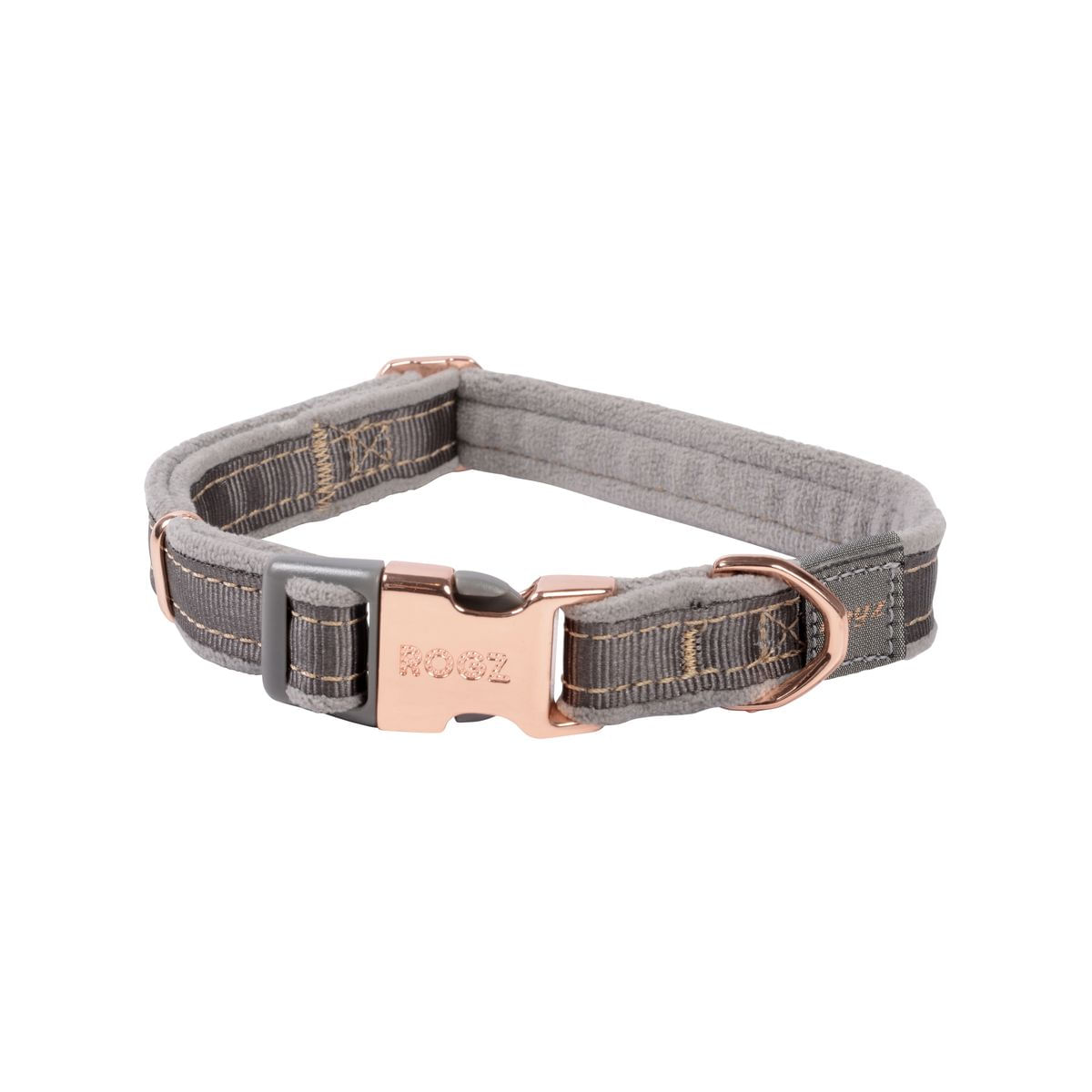 Rogz Collare Urban Classic per Cane Tortora M