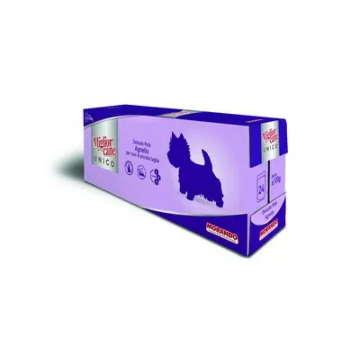 Morando Miglior Cane Unico Busta Multipack 24x100G AGNELLO
