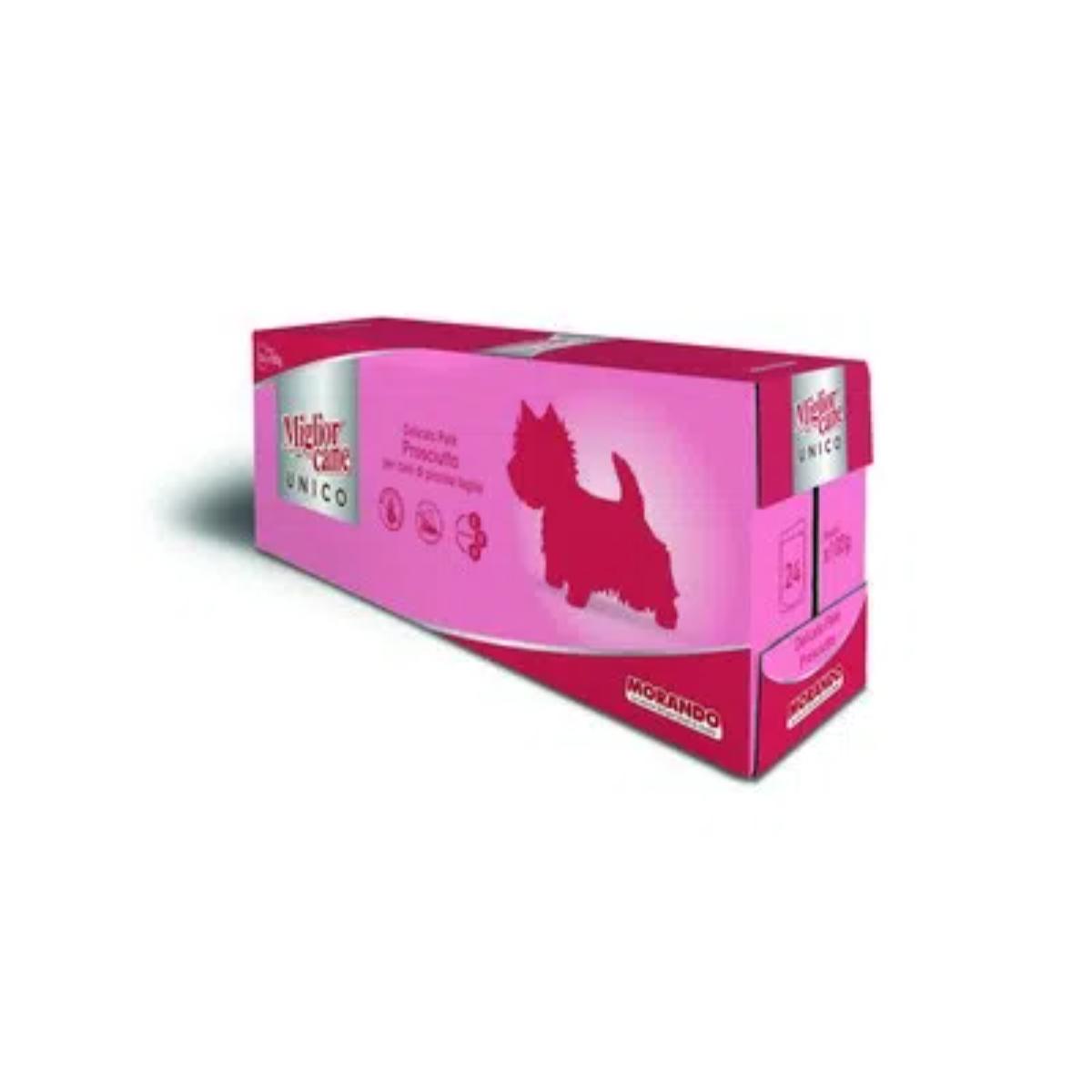 Morando Miglior Cane Unico Busta Multipack 24x100G PROSCIUTTO