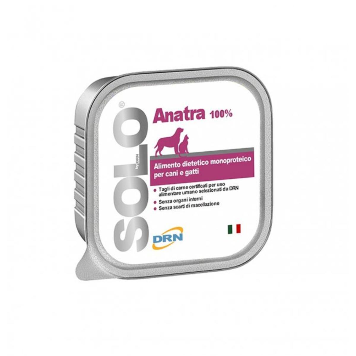 Drn Solo Dog Vaschetta Multipack 32x100G ANATRA