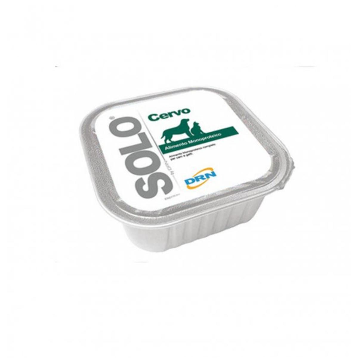 Drn Solo Dog Vaschetta Multipack 32x100G CERVO