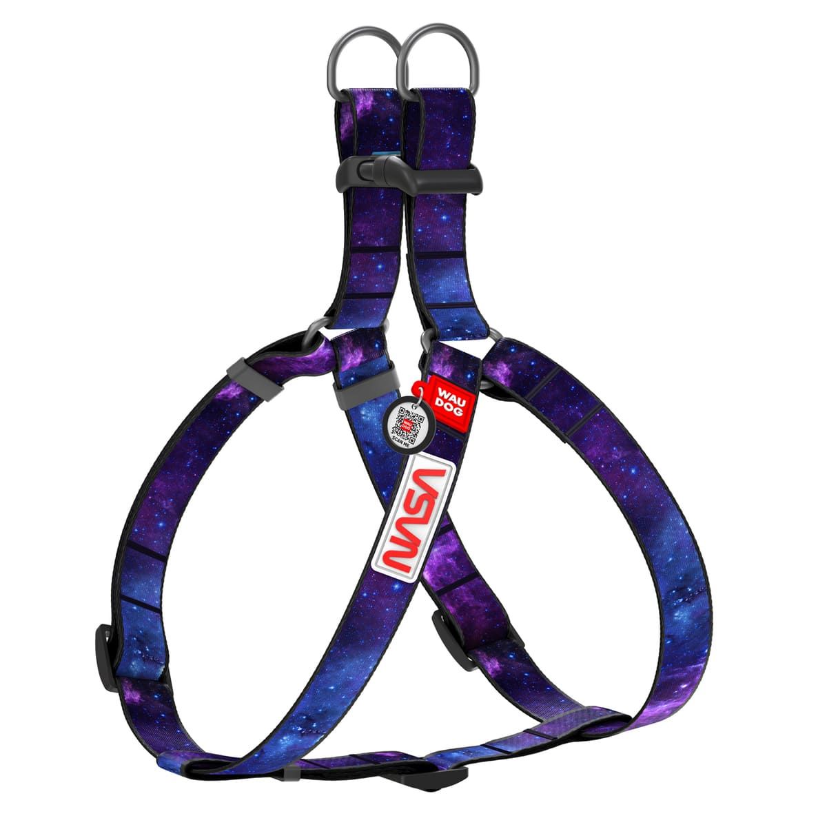 Waudog Pettorina Nasa 21 Nylon per Cane M