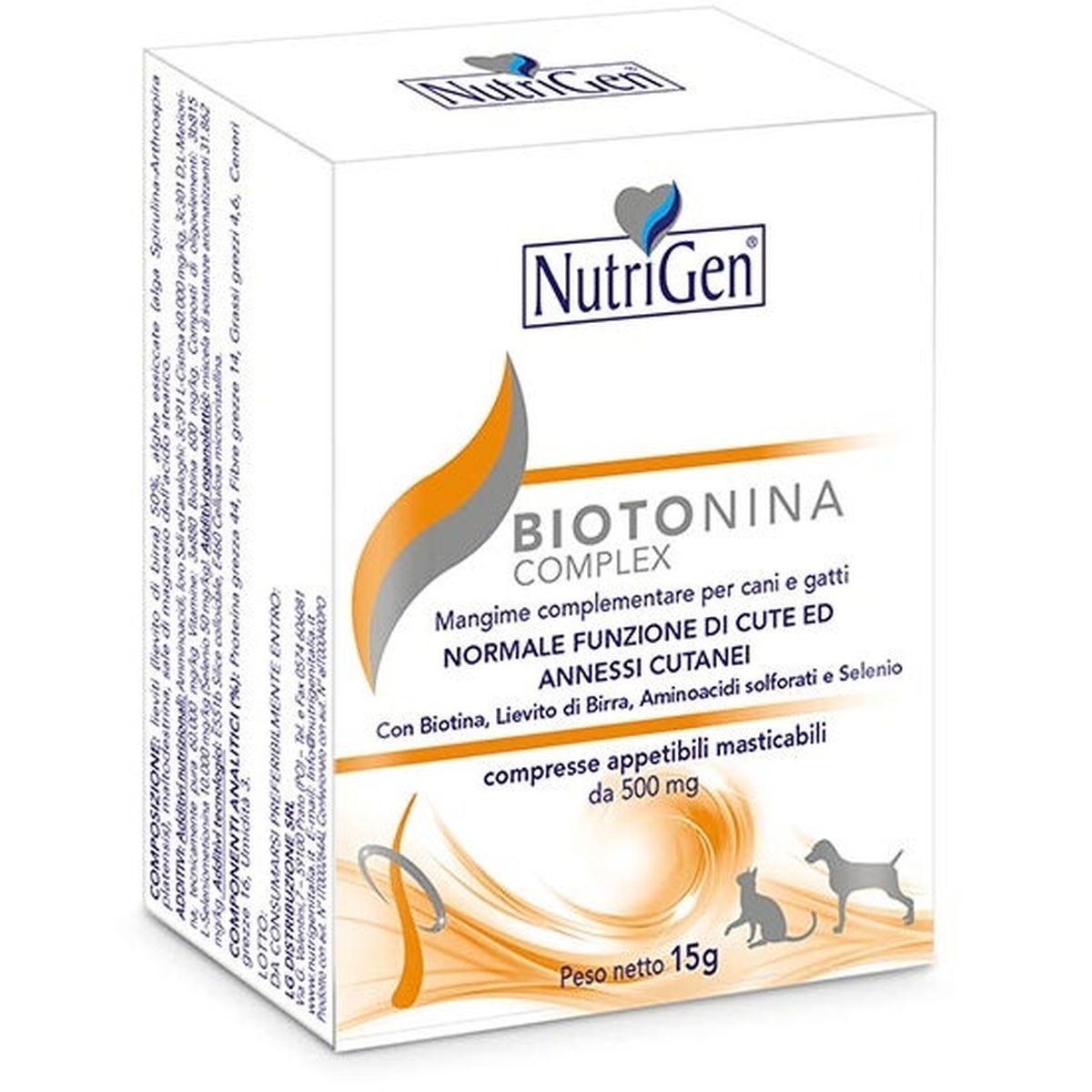 Nutrigen Biotonina Compresse Complex 60CP