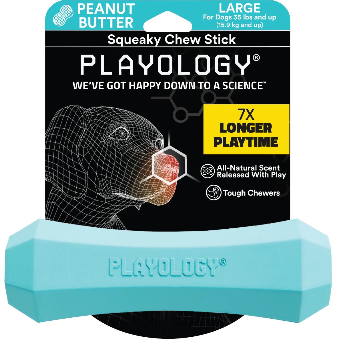Playology Cane Gioco Squeak Aroma Burro Arachidi L