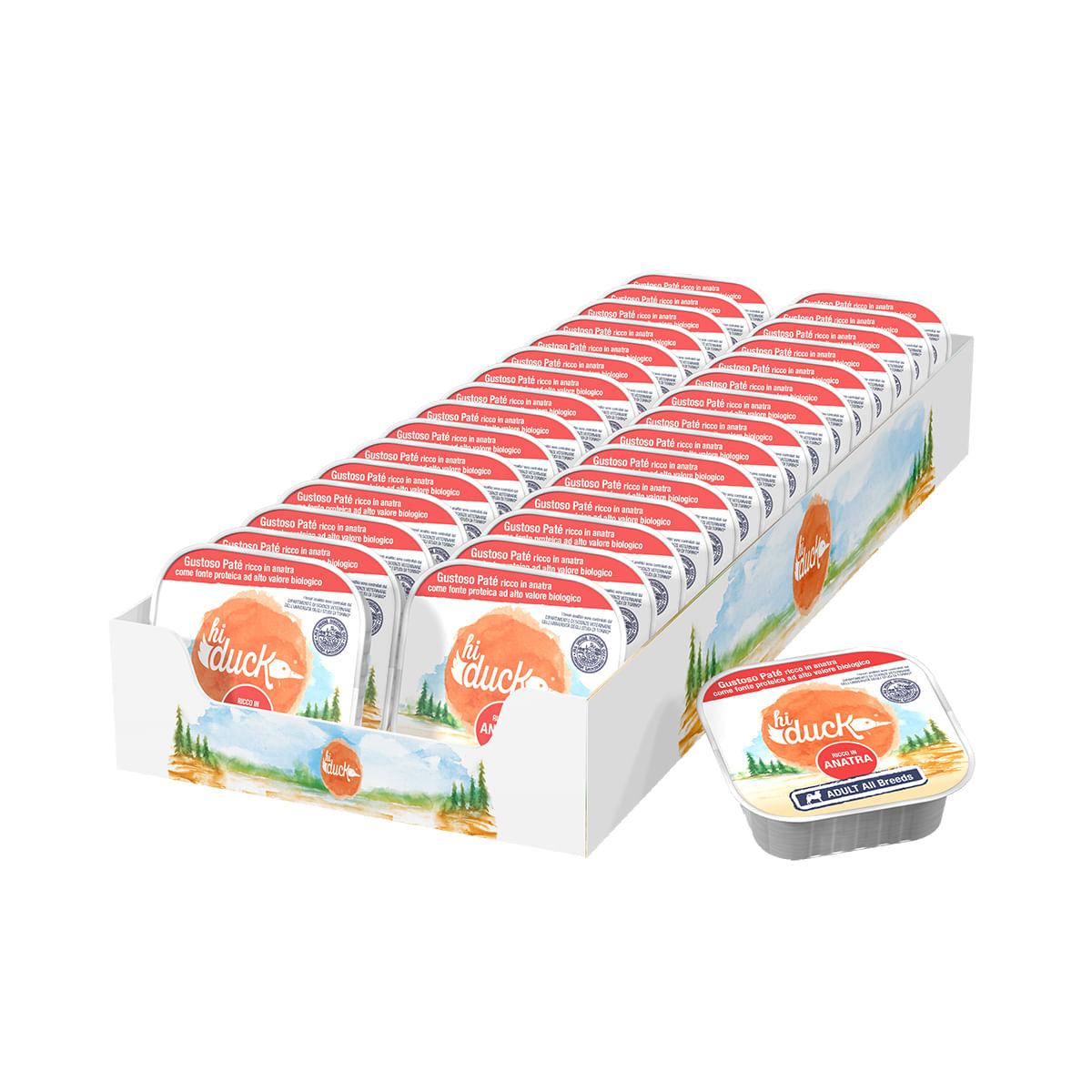Hi Duck Dog Vaschetta Multipack 32x100G ANATRA